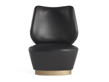 MARVILA - Leather armchair by Gianfranco Ferré Home - view 2